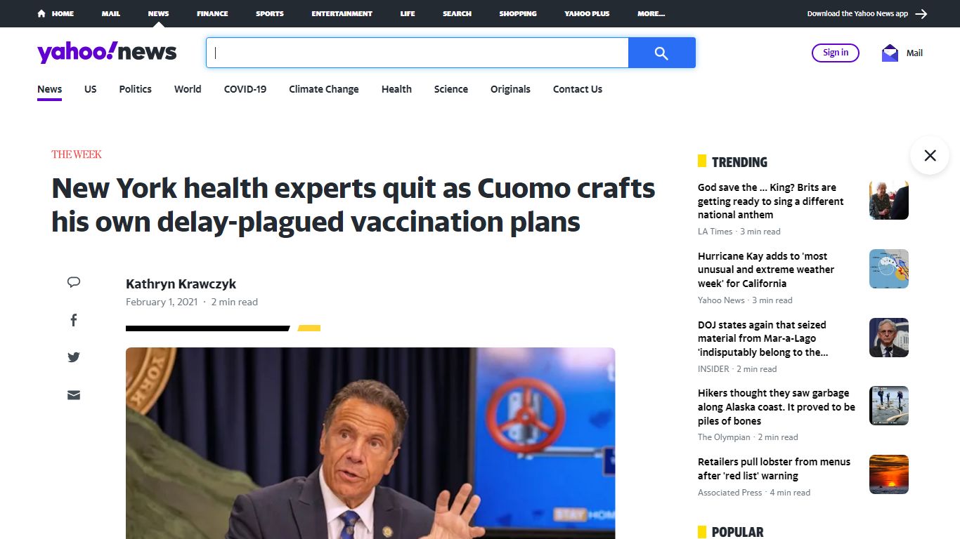 New York health experts quit as Cuomo crafts his own delay-plagued ...